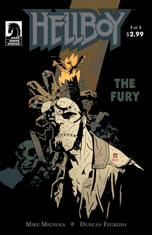 Hellboy: The Fury #3 (of 3) - Dark Horse - 2014