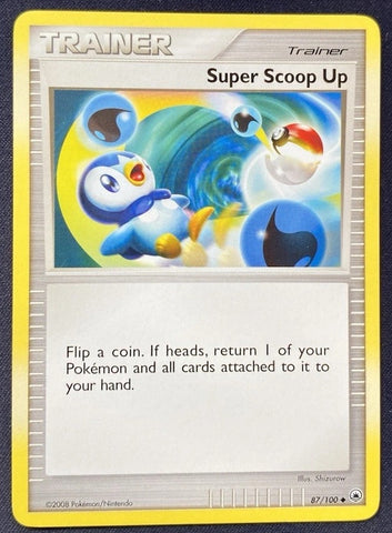Super Scoop Up 87/100 - Pokémon Card - 2008 - NON-Holo