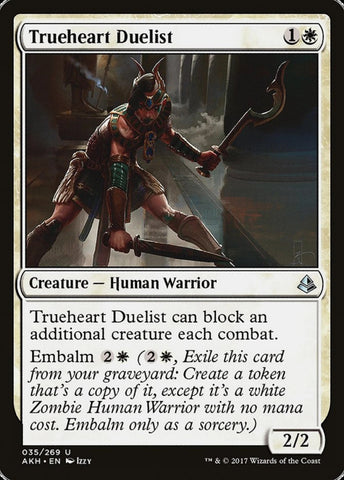 "Trueheart Duelist" - Magic The Gathering Card - Amonkhet