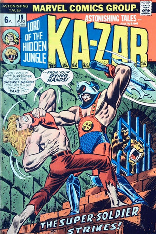 Astonishing Tales #19 - Marvel Comics - 1976 - Ka-Zar