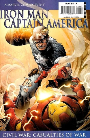 Iron Man / Captain America: Casualties of War - Marvel - 2007 - Civil War