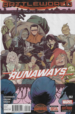 Battleworld: Runaways #2 - Marvel Comics - 2015