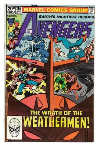 The Avengers #210 - Marvel Comics - 1981