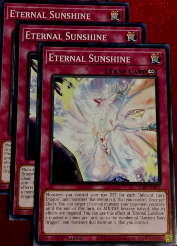 "Eternal Sunshine" ALIN-EN071 - Yu-Gi-Oh! - 3x Cards Playset - Alliance Insight