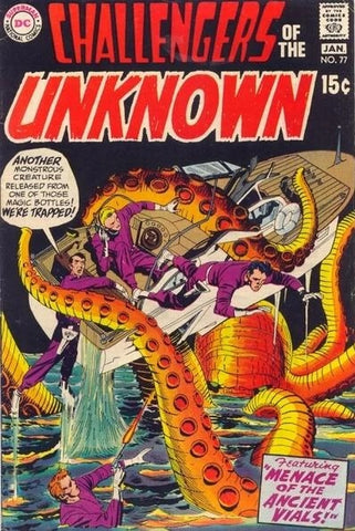 Challengers of the Unknown #77 - DC Comics - 1973