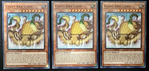 "Giant Kra-Corn" ALIN-EN098 - Yu-Gi-Oh! - 3x Cards Playset - Alliance Insight