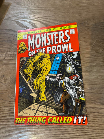 Monsters on the Prowl #15 - DC Comics - 1972 - Back Issue