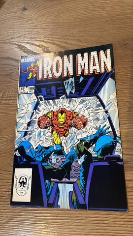 Iron Man #199 - Marvel Comics - 1985