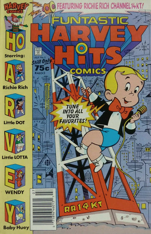 Funtastic Harvey Hits Comics #5 - Harvey Comics - 1987