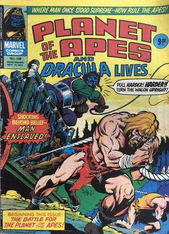 Planet of the Apes #108 - Marvel Comics / British - 1976