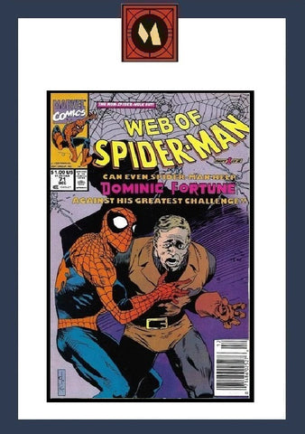 Web Of Spider-Man #71 - Marvel Comics - 1990