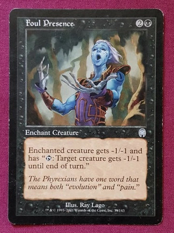 "Foul Presence" - Magic The Gathering Card - Apocalypse
