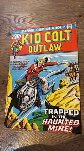 Kid Colt Outlaw #167 - Marvel Comics - 1973