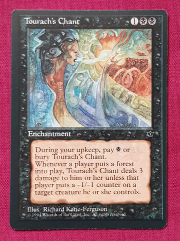 "Tourach's Chant" - Magic The Gathering - Fallen Empires
