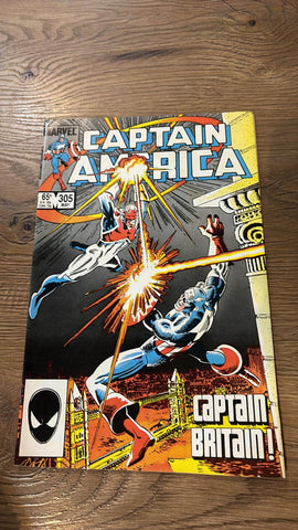Captain America #305 - Marvel Comics - 1985