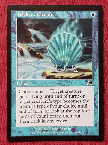 "Trickery Charm" - Magic The Gathering Card - Onslaught
