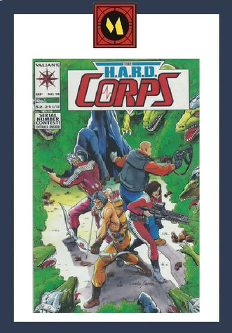 H.A.R.D. Corps #10 - #17 (8x Comics RUN) - Valiant Comics - 1993