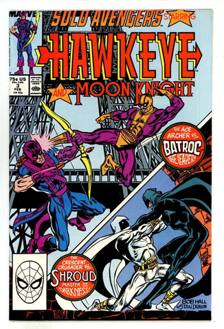 Solo Avengers #3 - Marvel Comics - 1988