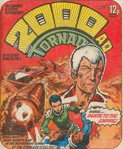 2000AD & Tornado Comic Prog #151 - #160 (10x Comics RUN) - 1980