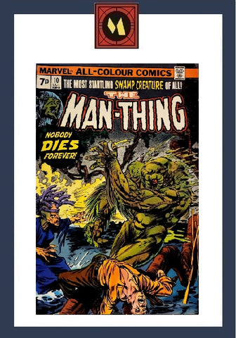 The Man-Thing #10 - Marvel Comics - 1974