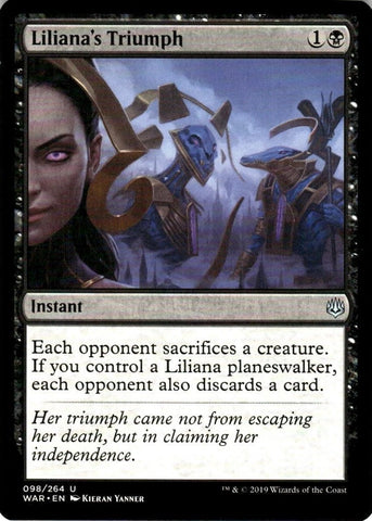 "Liliana's Triumph" - Magic The Gathering - War of the Spark