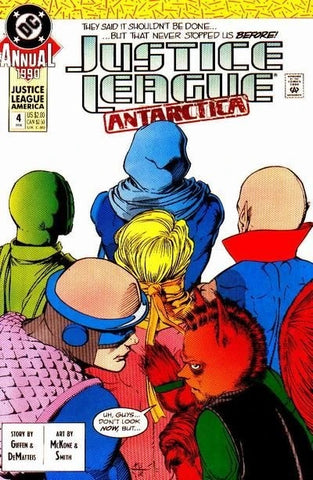 Justice League America Annual #4 - DC Comics - 1990