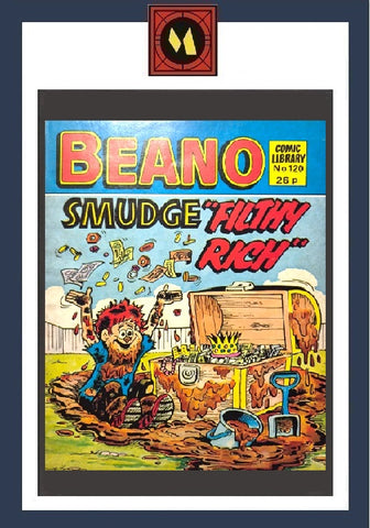 Beano Comic Library - Mixed Lot Nos:- #120 - #130 (11x Comics) - Digest-Sized