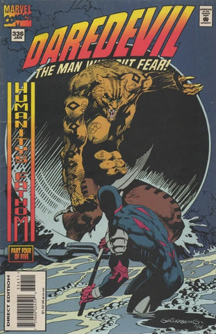 Daredevil #336 - #339 (Lot of 4 x Comics) - Marvel Comics - 1994