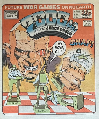 2000AD Comic Prog #388 - #389 (2x Comics RUN) - 1984