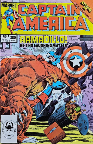 Captain America #308 - Marvel Comics - 1985