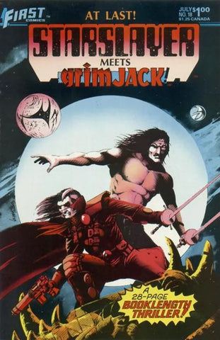 Starslayer #18 - First Comics - 1984