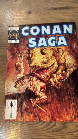 Conan Saga #30 - Marvel Magazines - 1989