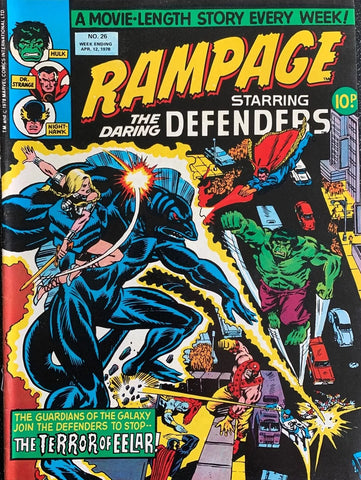 Rampage Comic #26 - Marvel Comic/British - 1978