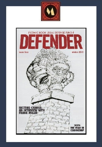 Defender #4 - Comic Book Legal Defence Fund - Winter 2015