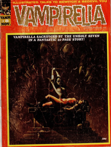 Vampirella #8 - Warren Publishing - 1971