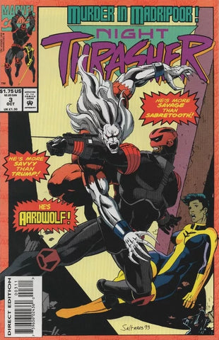 Night Thrasher #3 - Marvel Comics - 1993