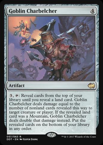 "Goblin Charbelcher" - Magic The Gathering - DDT
