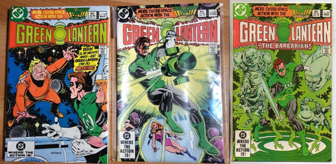 Green Lantern #162, #163 & #164 - DC Comics - 1983