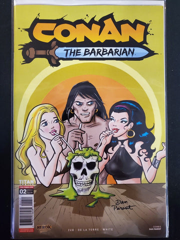 Conan The Barbarian #2 - Titan Comics - 2023 - Cover E Parent