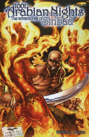 1001 Arabian Nights: Adventures of Sinbad #4 - Zenescope - 2008