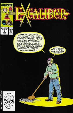 Excalibur #4 - Marvel Comics - 1989