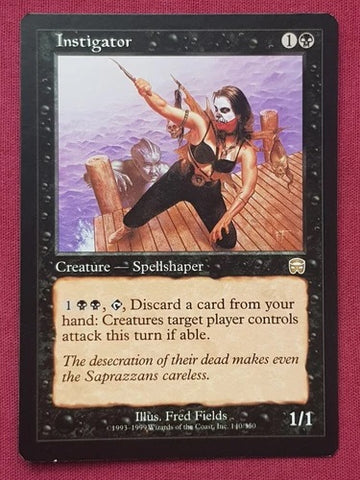 "Instigator" - Magic The Gathering Card - Mercadian Masques