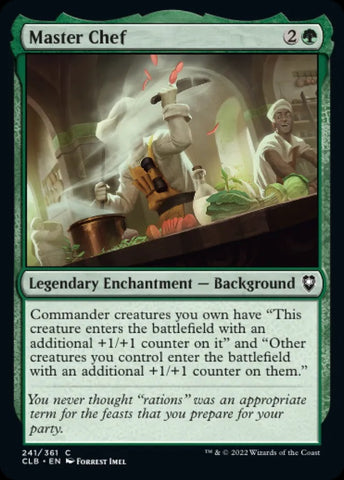 "Master Chef" FOIL - Magic The Gathering Card - CLB