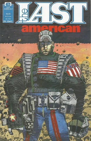 The Last American #1 - Epic Comics - 1990