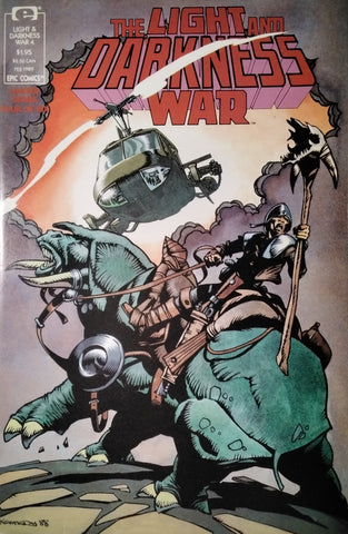 The Light and Darkness War #4  - Epic Comics - 1989