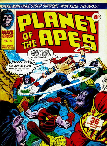 Planet of the Apes #23 - Marvel Comics / British - 1975