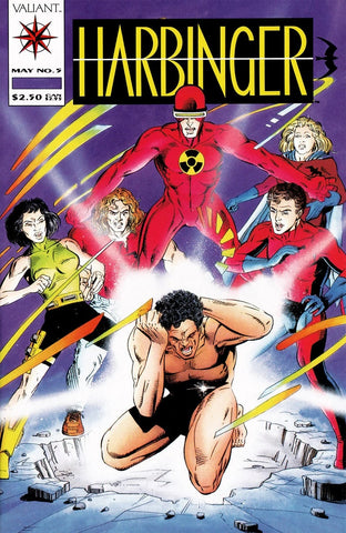 Harbinger #5 - Valiant Comics - 1992 - WITH Coupon