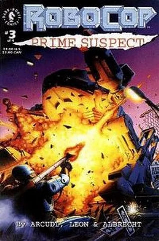 Robocop: Prime Suspect #3 - Dark Horse - 1992