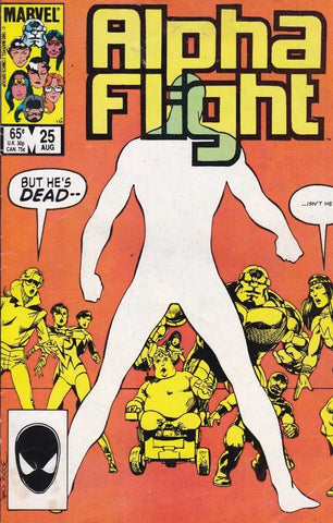 Alpha Flight #25 - Marvel Comics - 1985