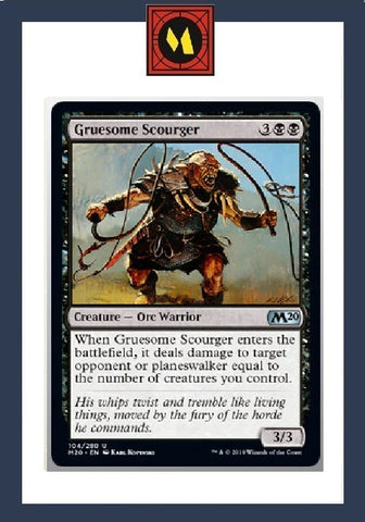 "Gruesome Scourger" - Magic The Gathering Card - M20